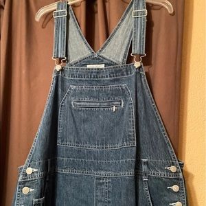 Denim overalls